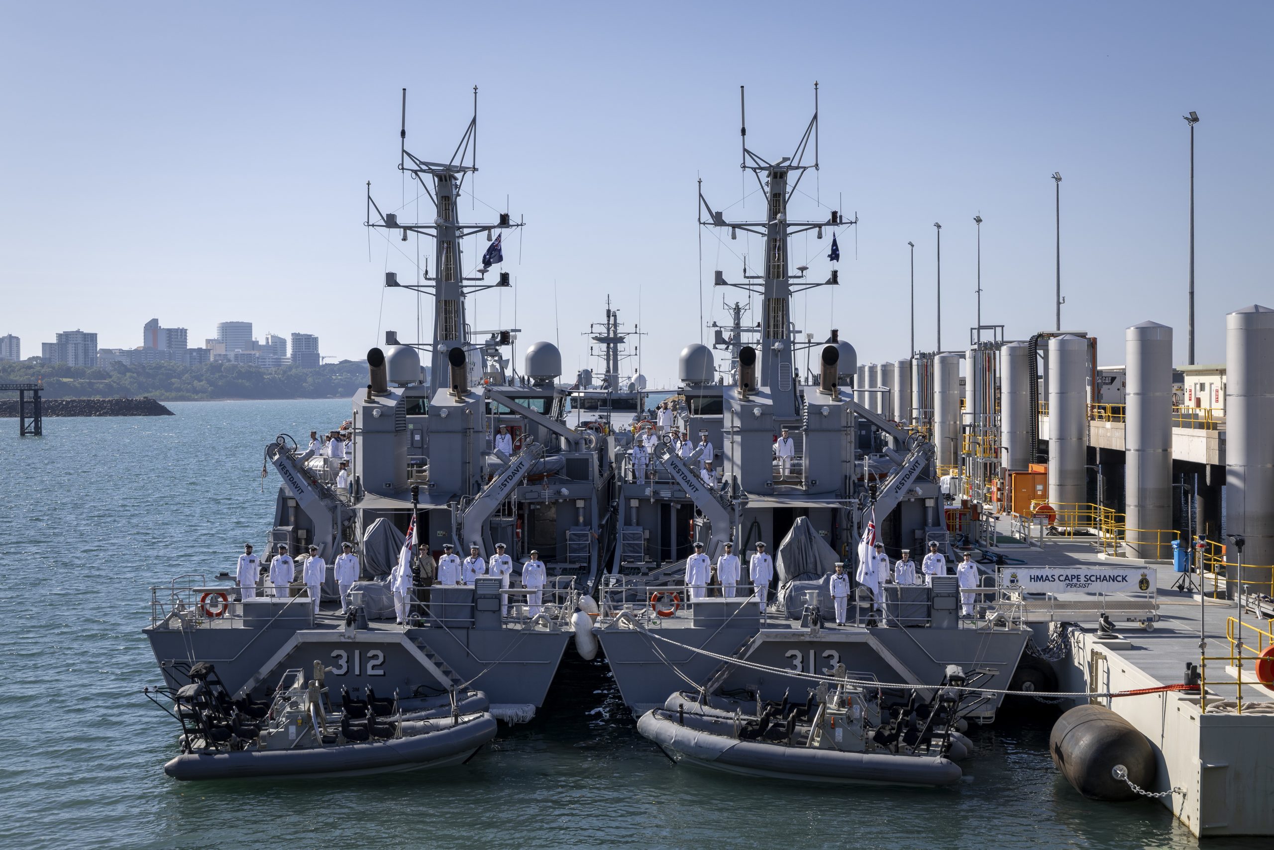 RAN commissions two new patrol boats