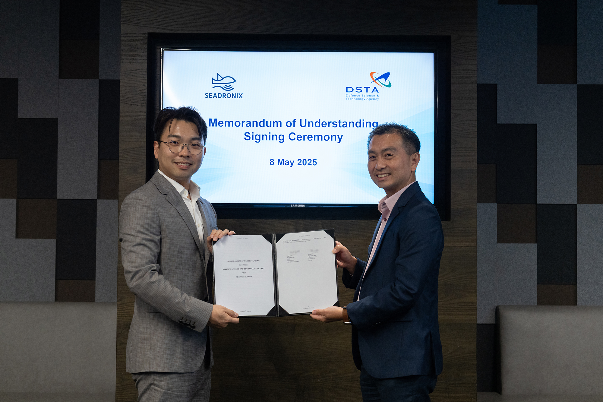 Singapore’s DSTA partners with Korea’s Seadronix