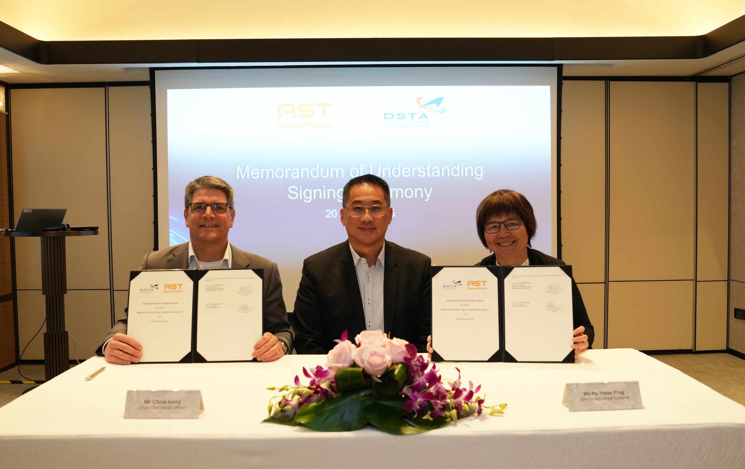 Singapore’s DSTA partners with AST SpaceMobile