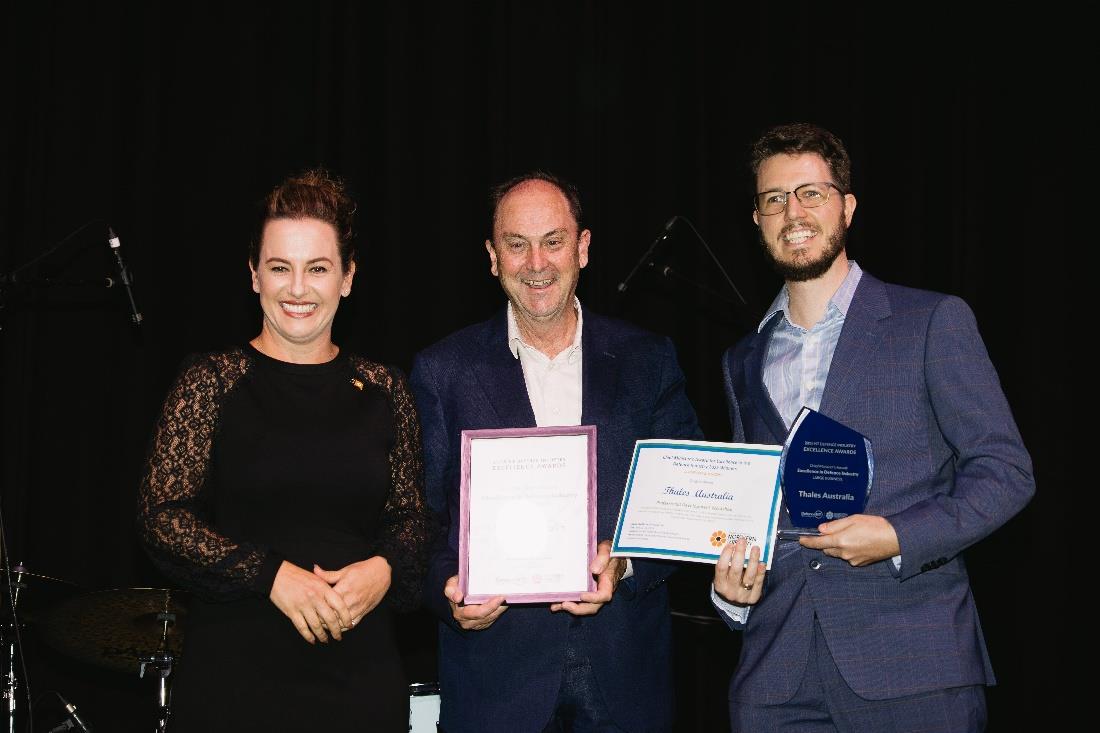Thales Australia wins top honour at defence industry awards