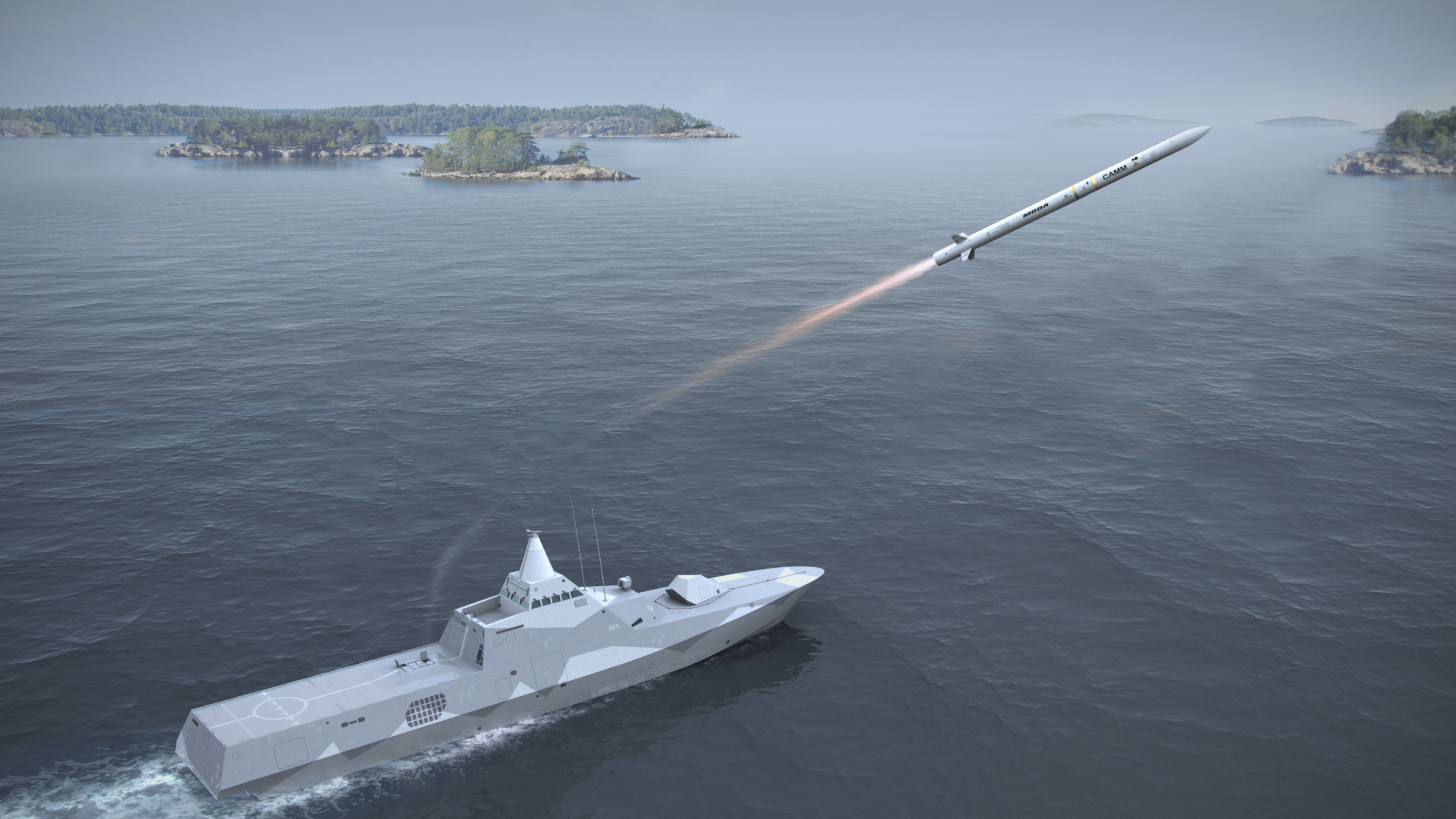Saab equips Visby-class corvettes with enhanced air defence