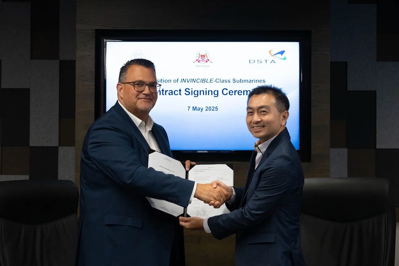 Singapore orders 2 new subs from thyssenkrupp Marine Systems