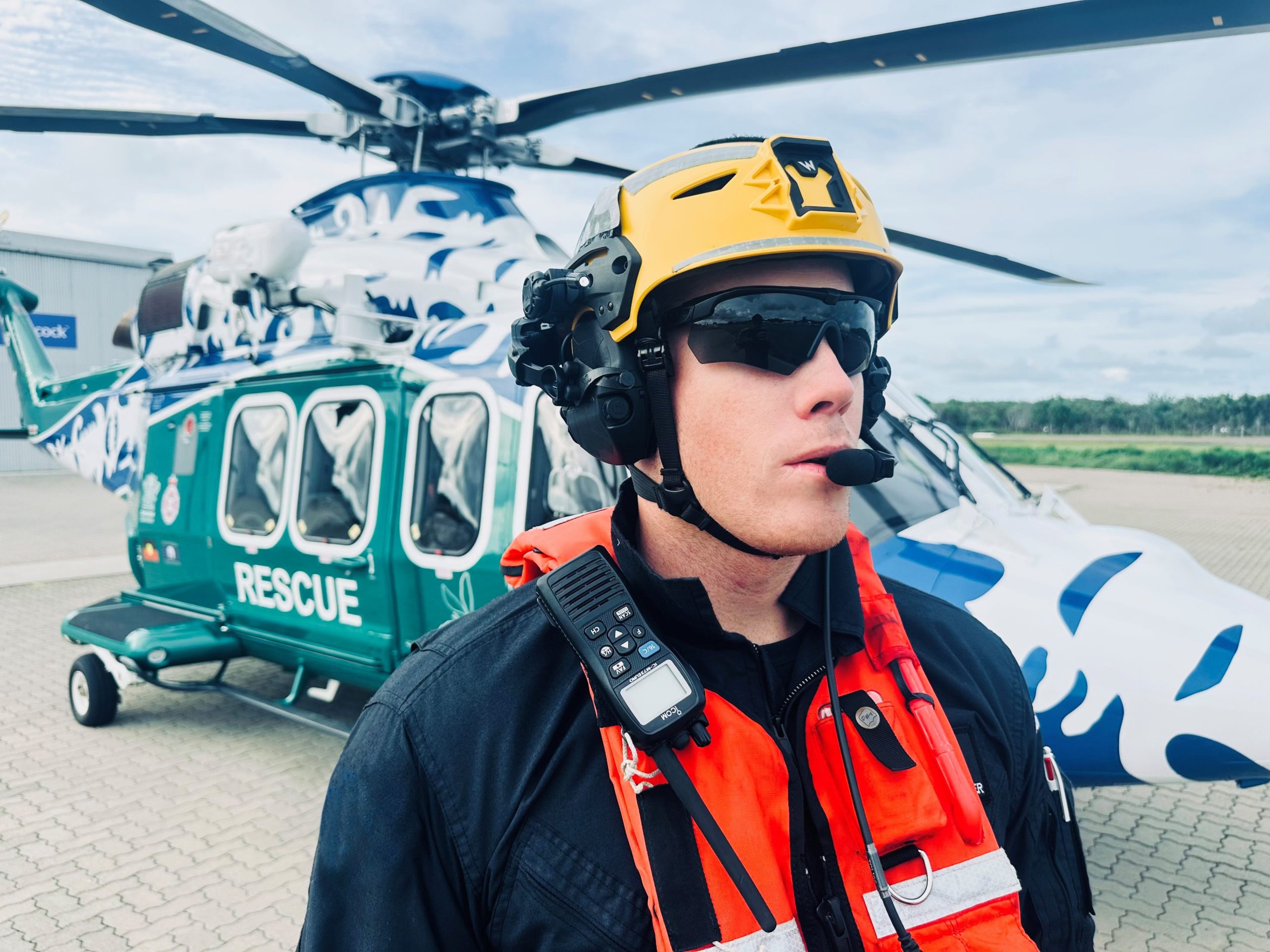 Babcock Australasia intros new helmet tech for SAR