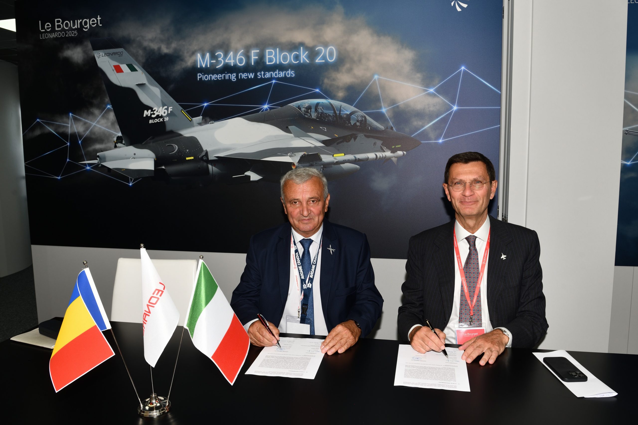 Leonardo signs tech agreement with Avioane Craiova