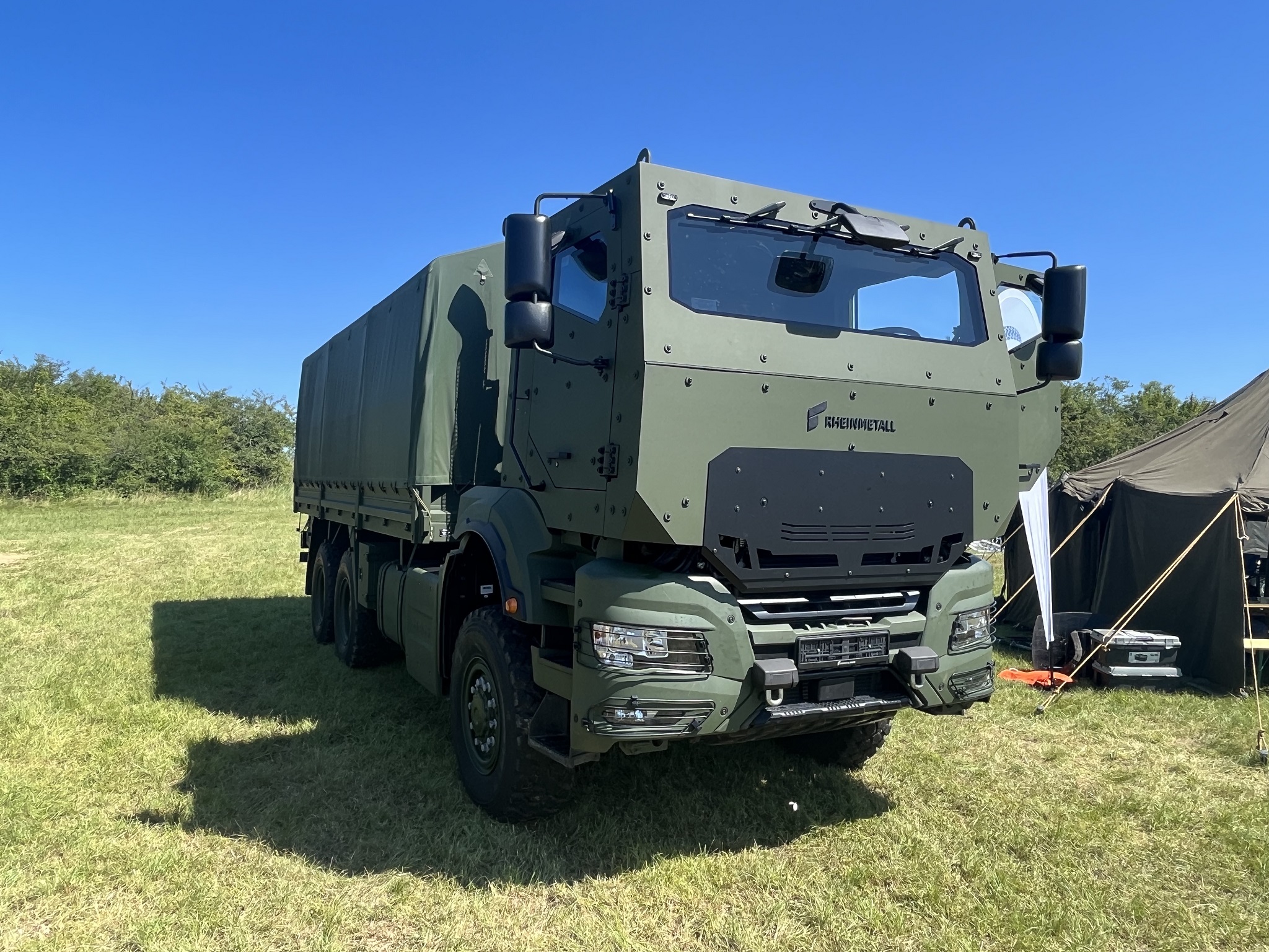 Rheinmetall unit unveils new TGS-Mil Protected vehicle