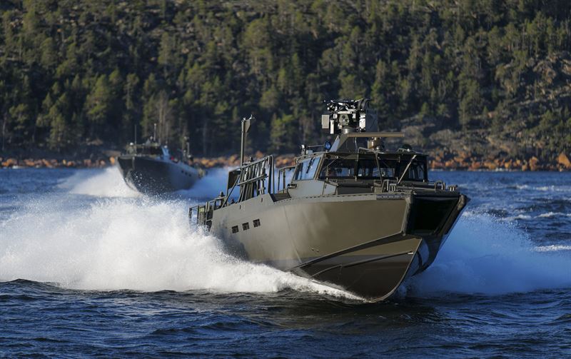 Saab wins Swedish order for 22 new combat boats