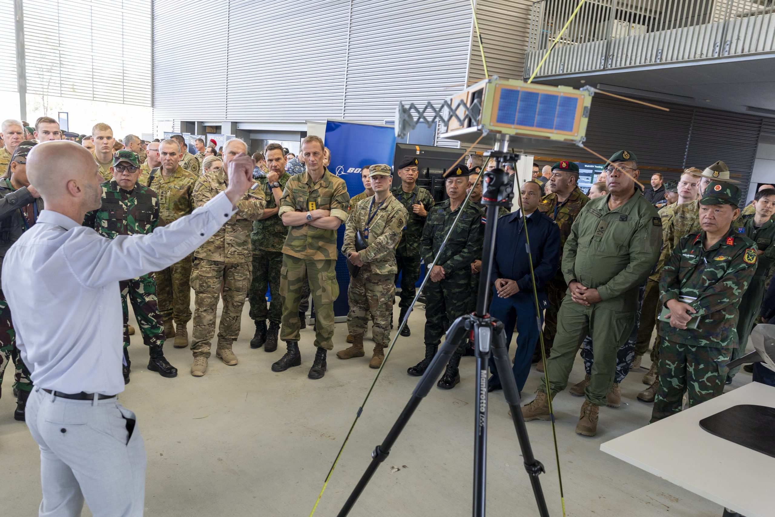 Defence industry showcases goods at Talisman Sabre