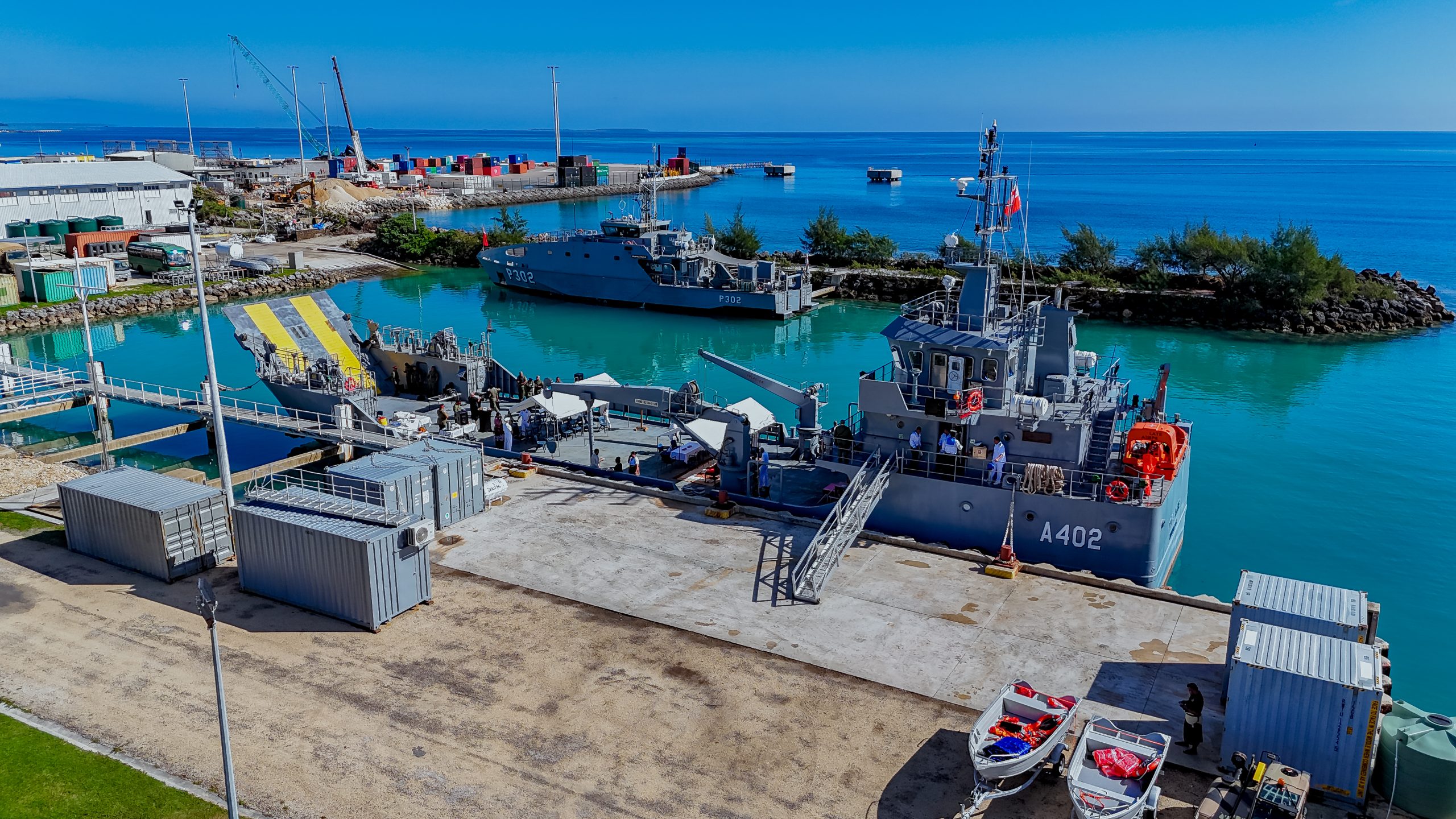 New landing craft delivered to Tonga