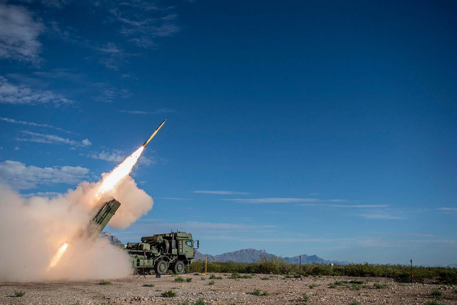 Rheinmetall, Lockheed Martin successfully fire GMARS launcher for first time