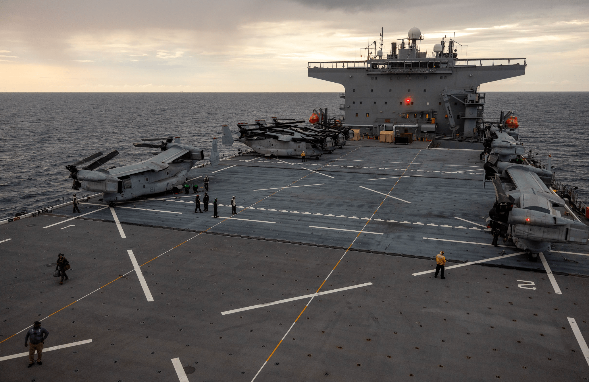 MRF-D manoeuvres combat credible forces afloat