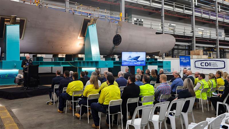 Keel laid for OPV 6 NUSHIP Carpentaria
