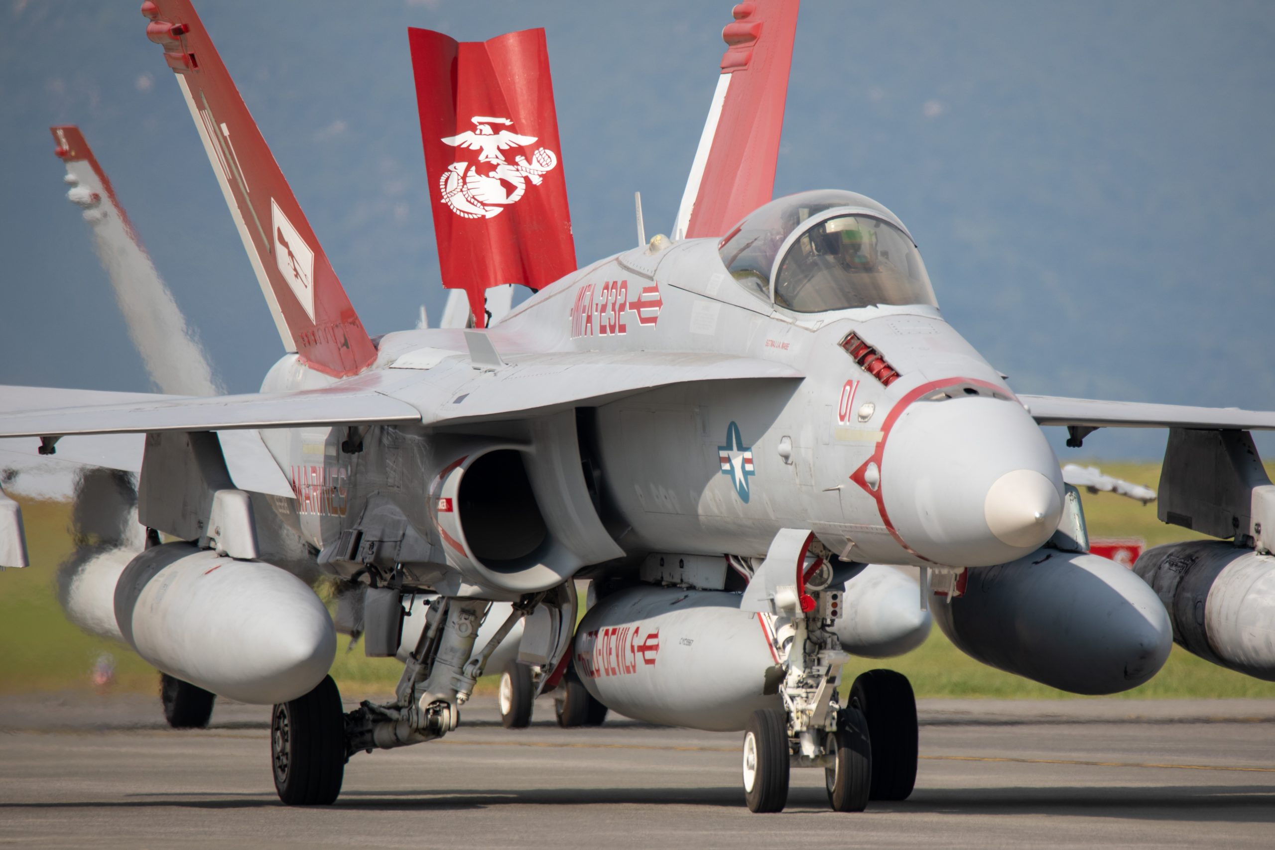 U.S.-based F/A-18 Hornet squadron deploys to Japan