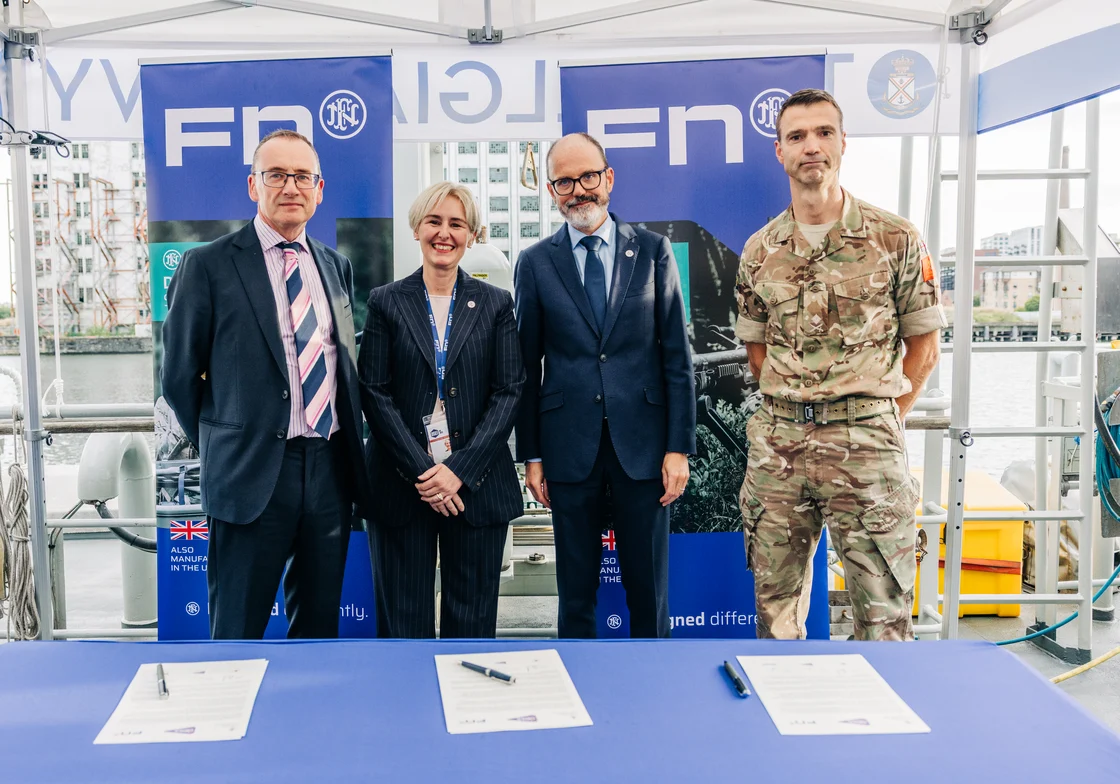 FN UK wins 10-year MOD contract for HMG upgrades