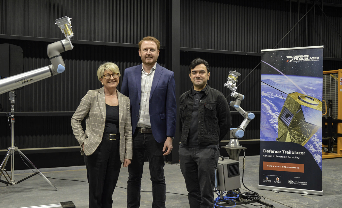 Orbital robotics testbed completed