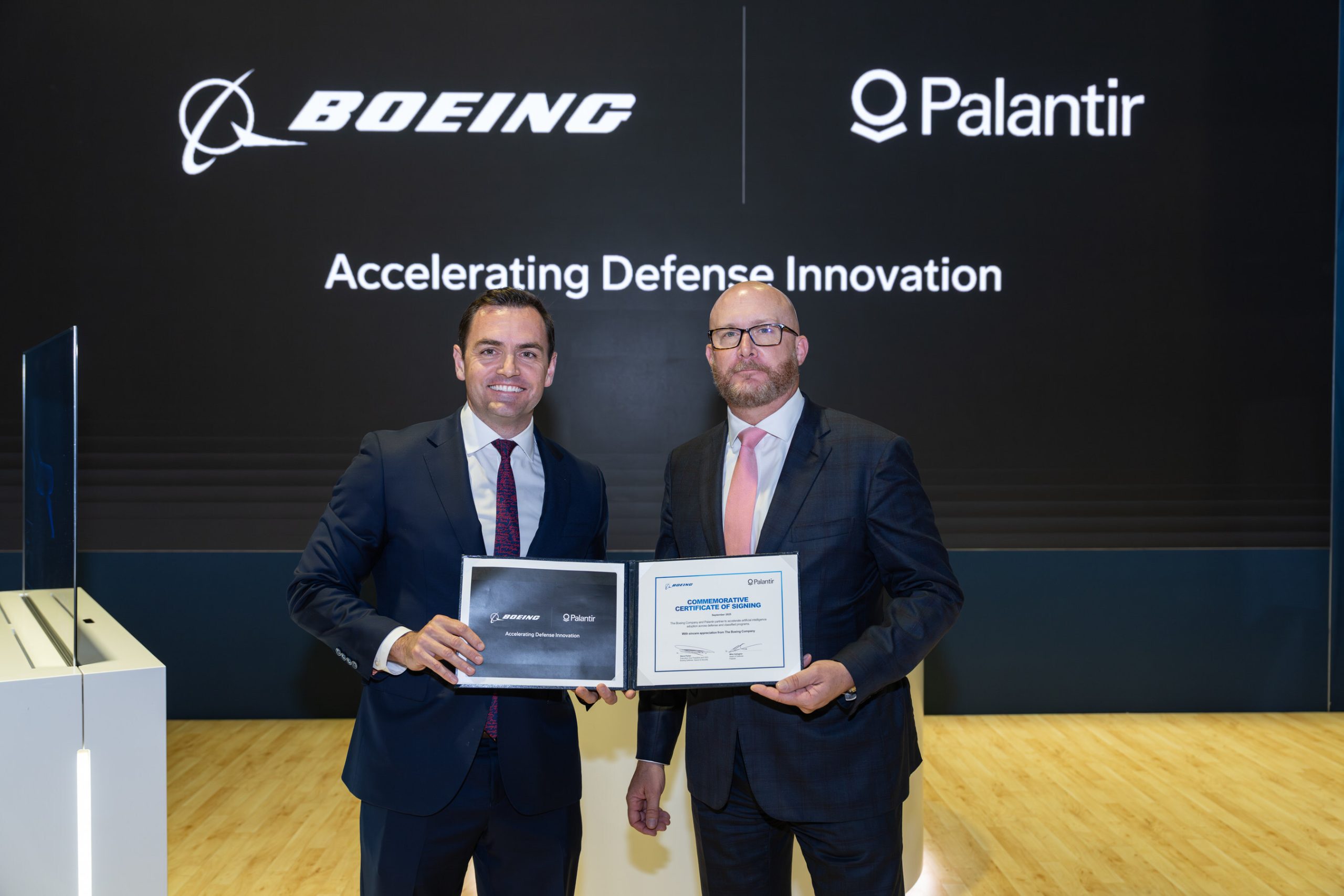 Boeing Defense, Space & Security partners with Palantir on AI