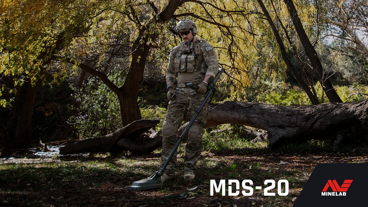 Minelab introduces MDS-20 Dual Sensor Countermine Detector