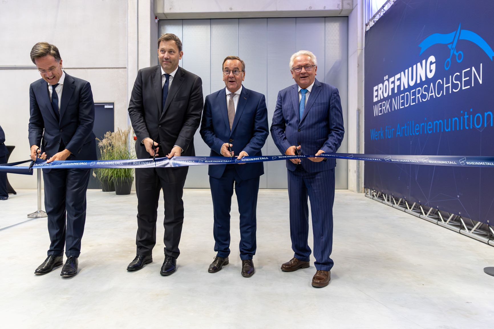 Rheinmetall opens new ammo factory