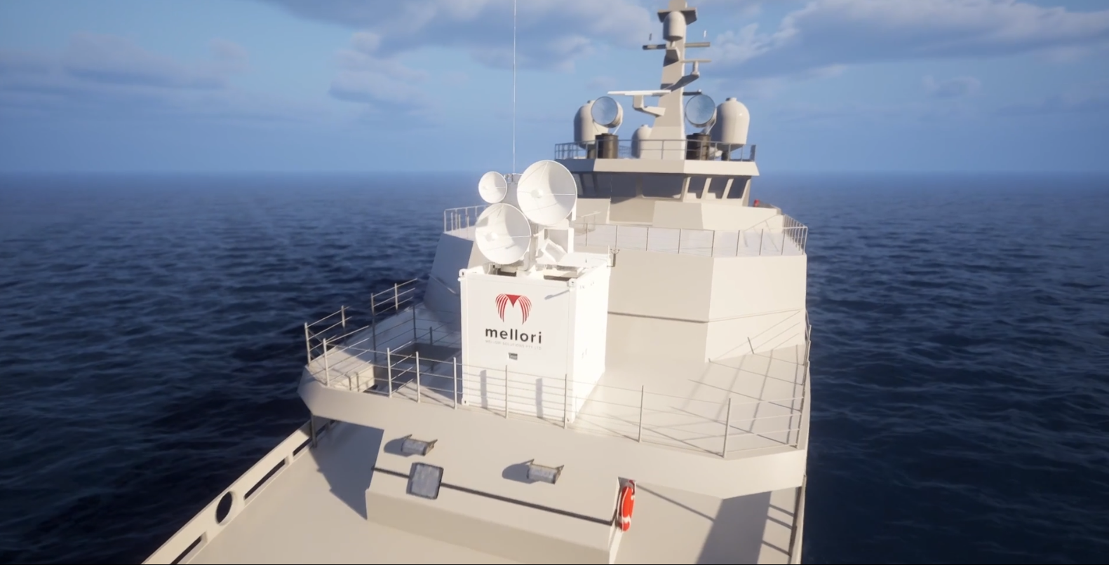 UK naval positioner enters operations in Australia