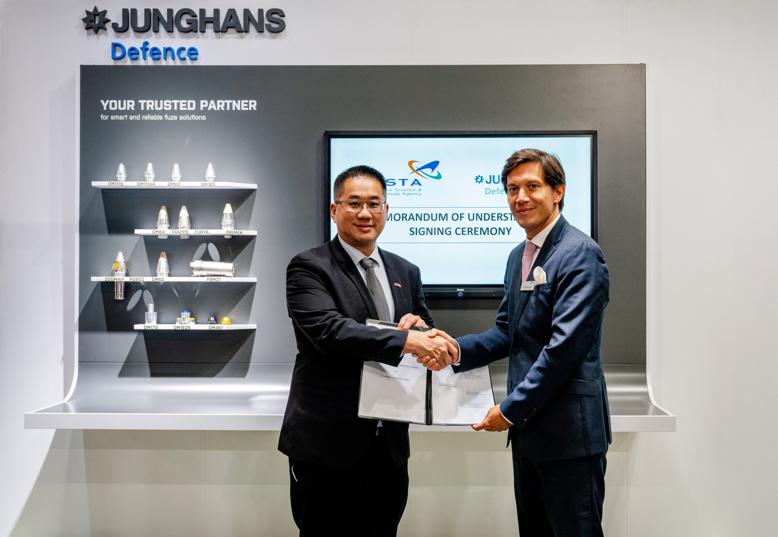 Singapore’s DSTA partners with German fuze company