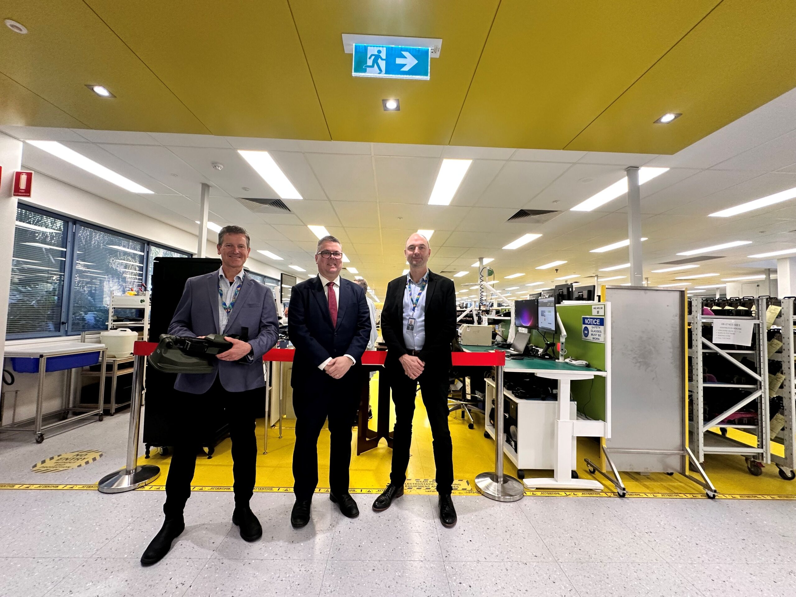 Codan opens new production line for mine detectors