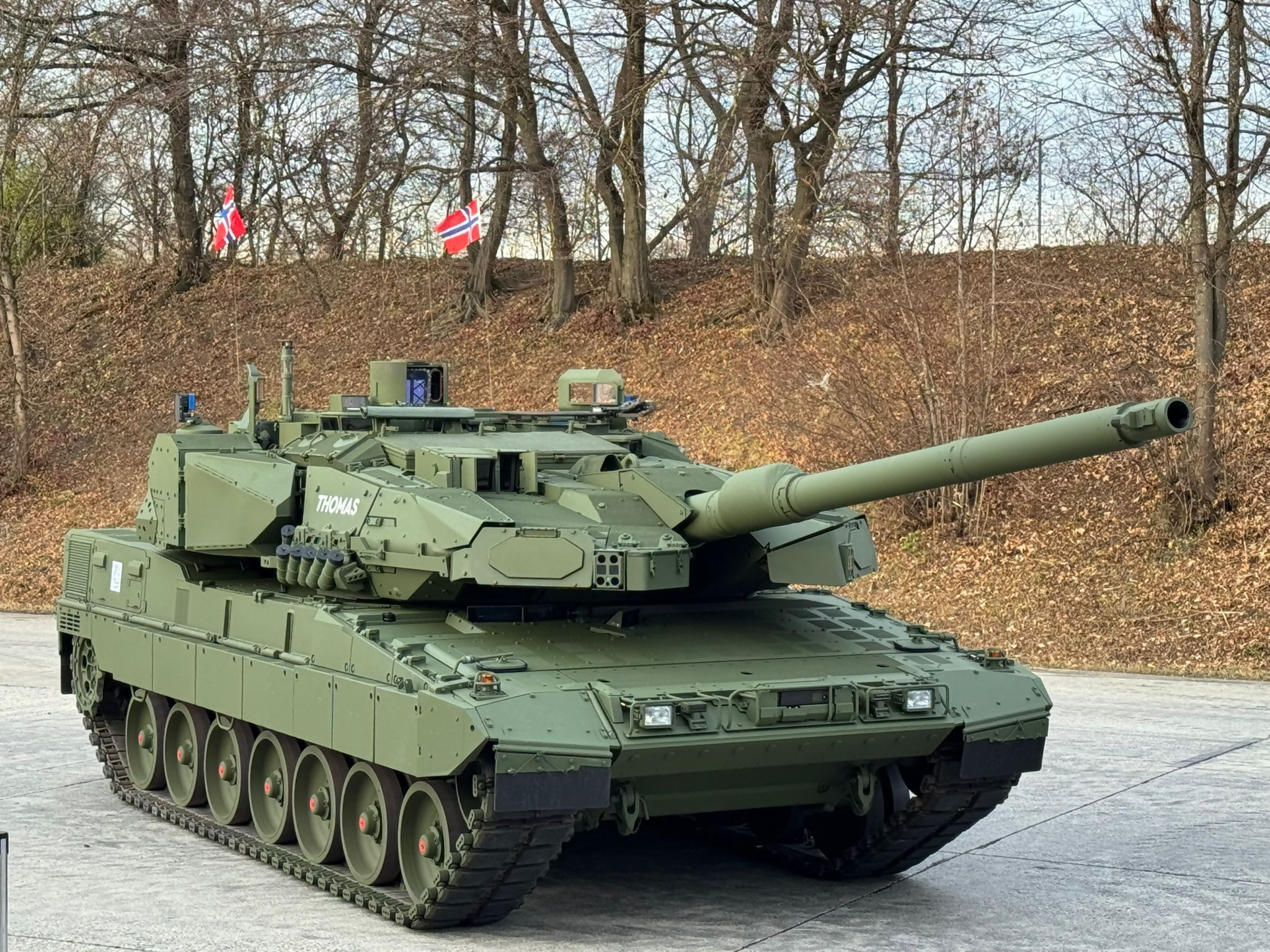 RAFAEL rolls out Leopard tanks with TROPHY active protection