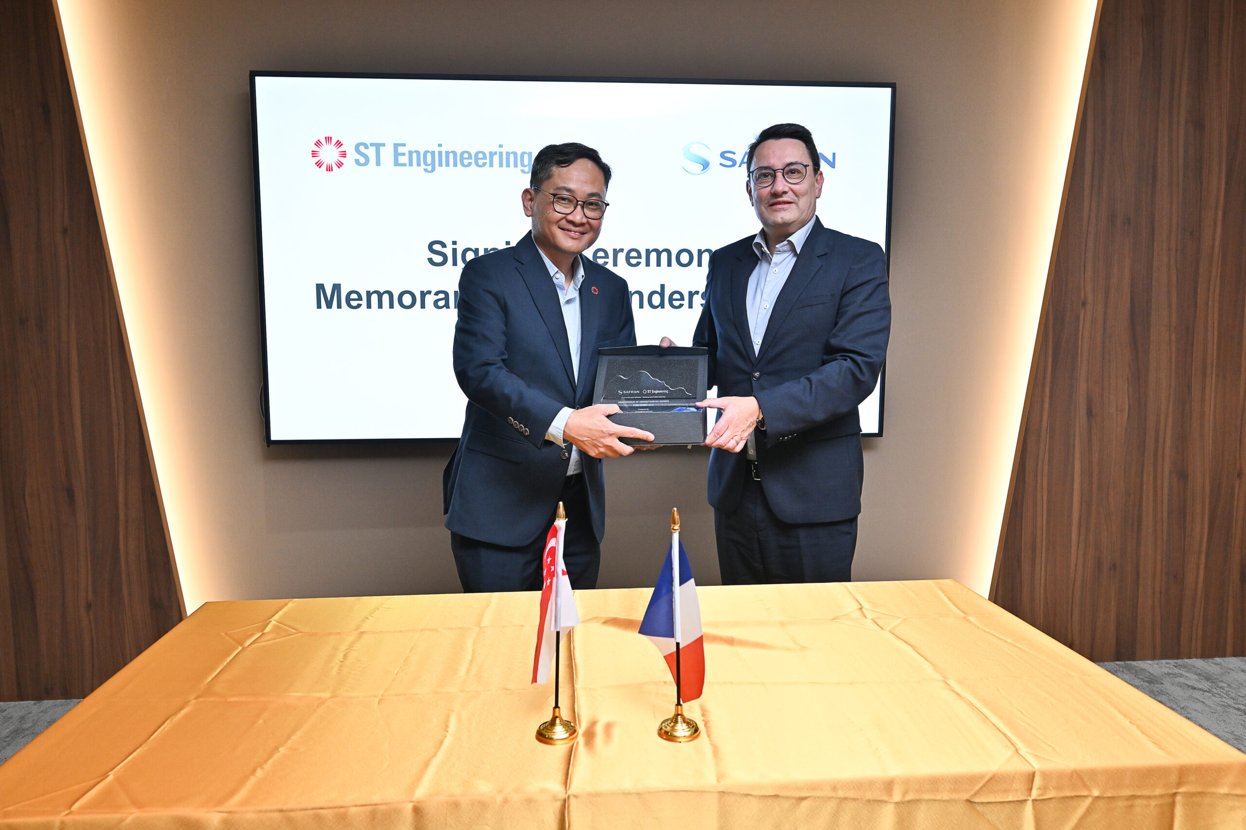 ST Engineering signs MOU with Safran Electronics & Defence