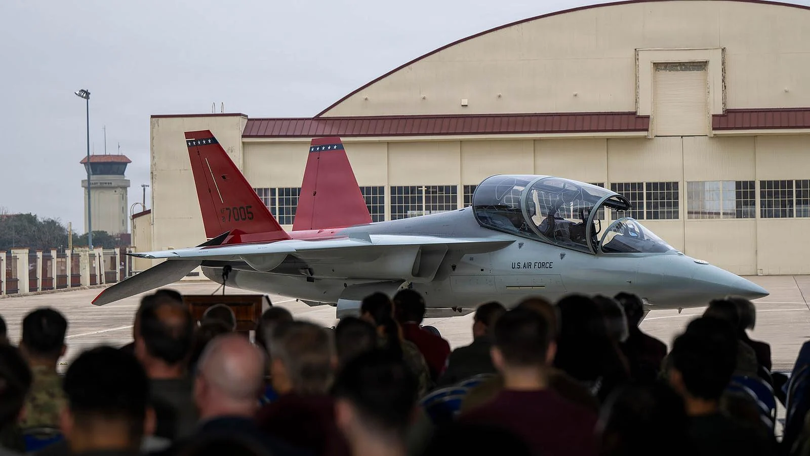 First T-7A Red Hawk advanced trainer inducted into service