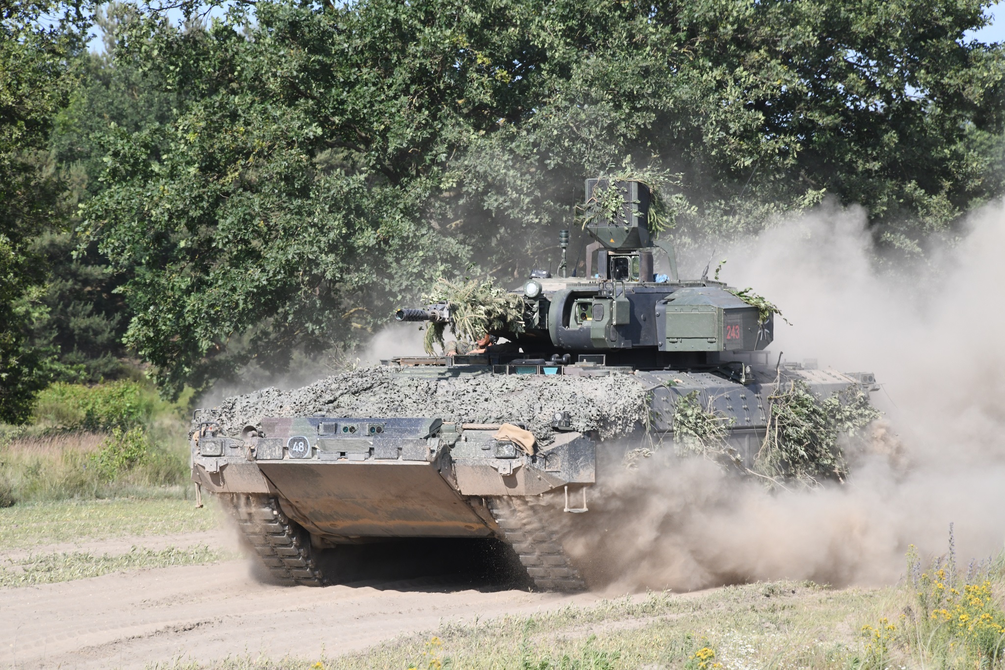 Rheinmetall wins new order for Puma ammo
