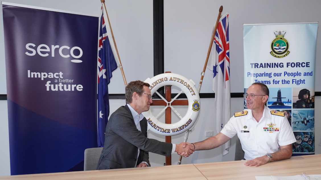 Serco wins RAN synthetic warfare training contract