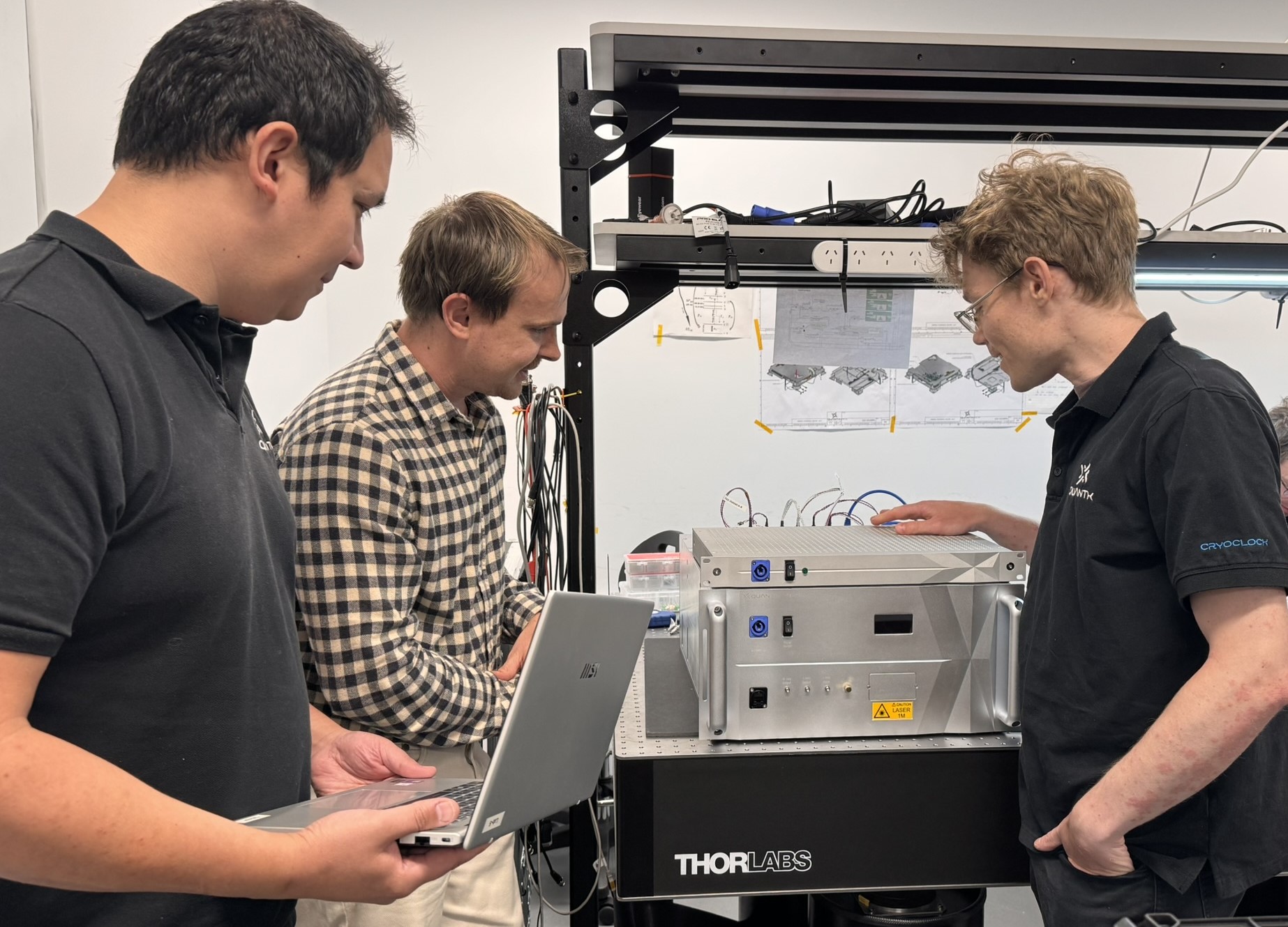 QuantX Labs, Adelaide University optimise precision timekeeping