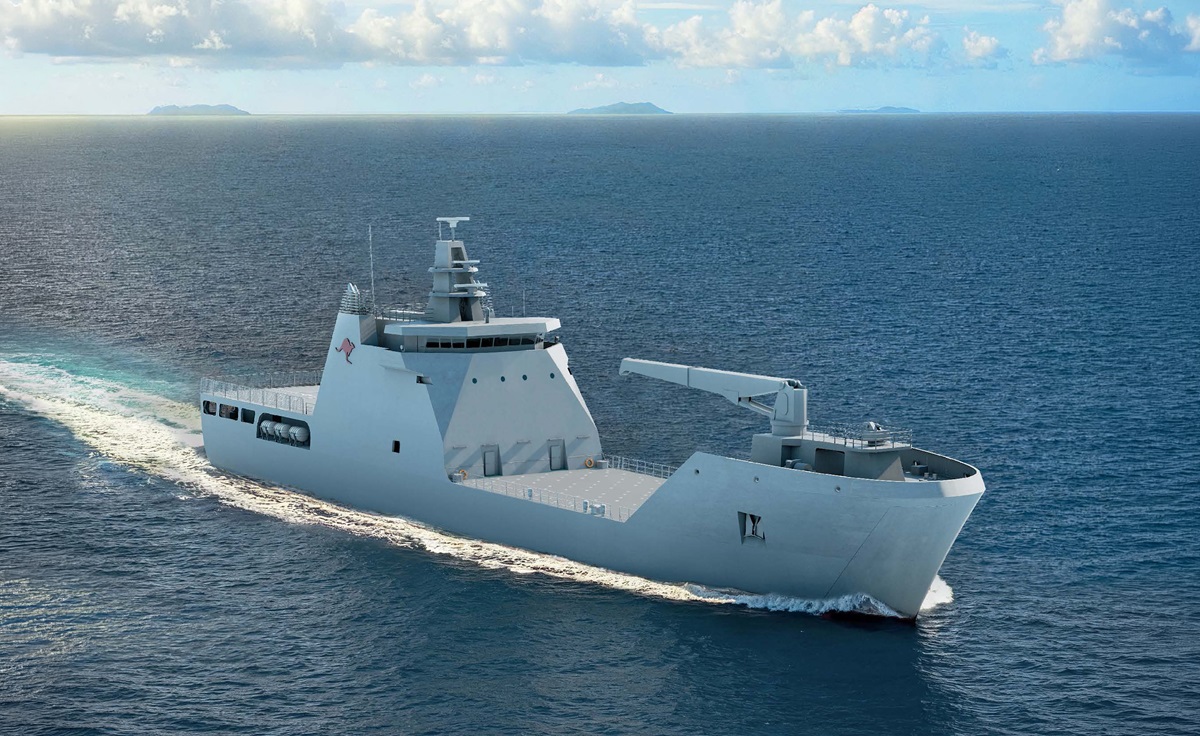 Austal partners with Damen on LST 100 vessels