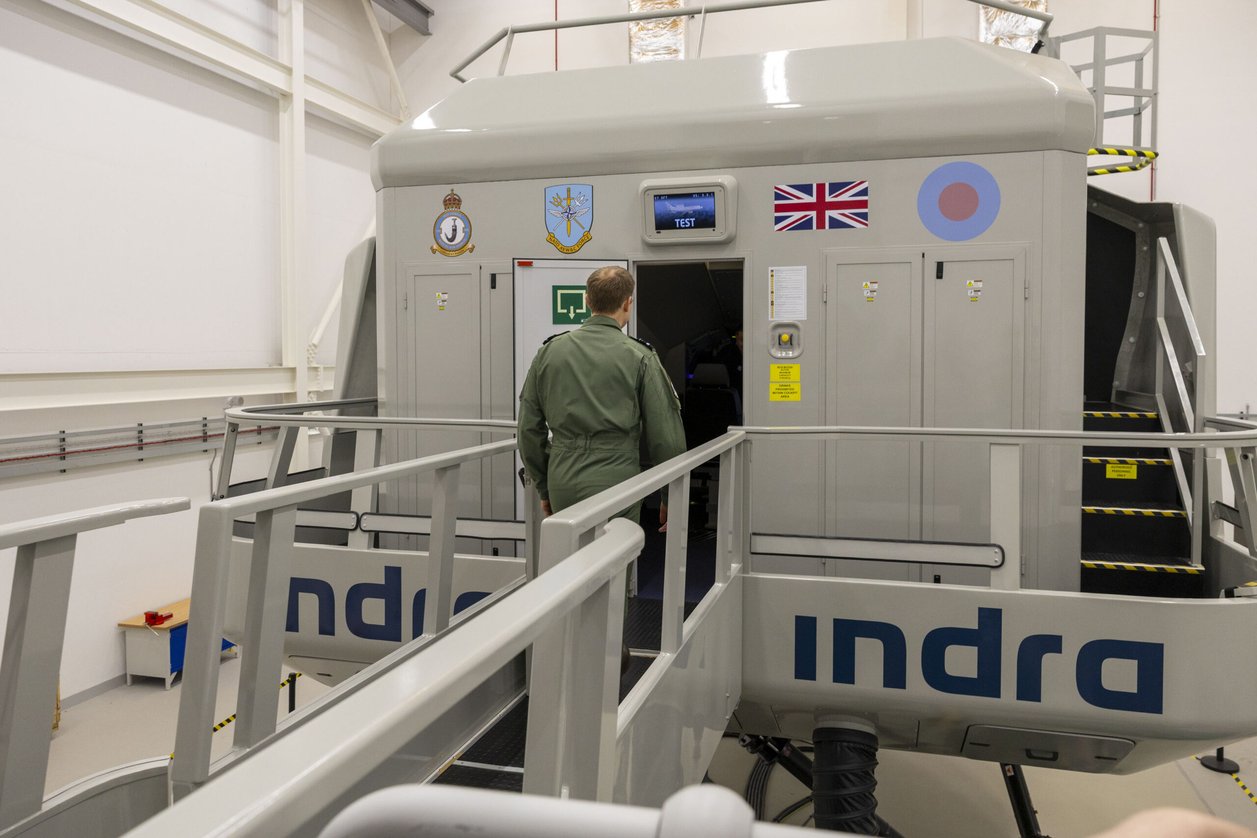 Indra Wedgetail trainer now in operation