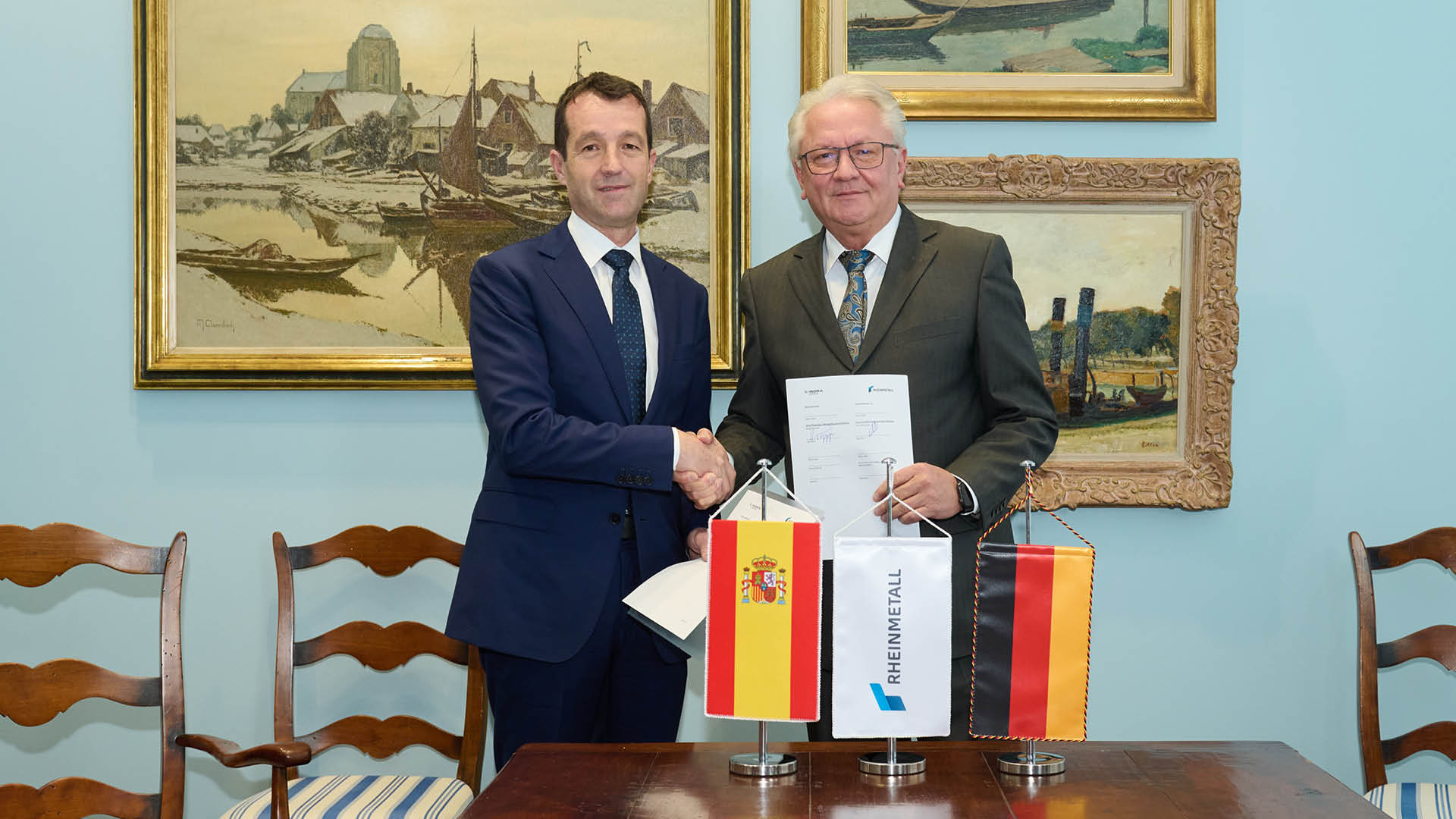 Rheinmetall, Indra Group sign MoU for defence vehicles