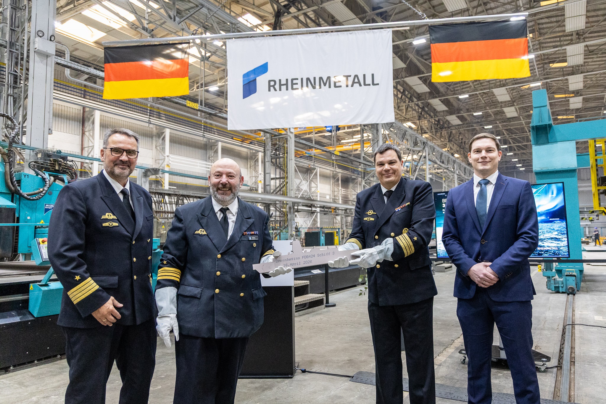 Rheinmetall begins production of intel vessel