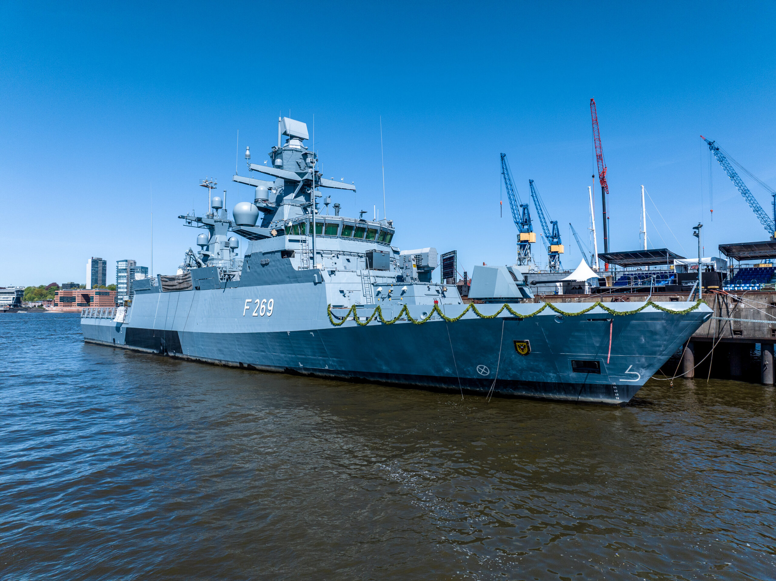 Rheinmetall celebrates corvette ship christening