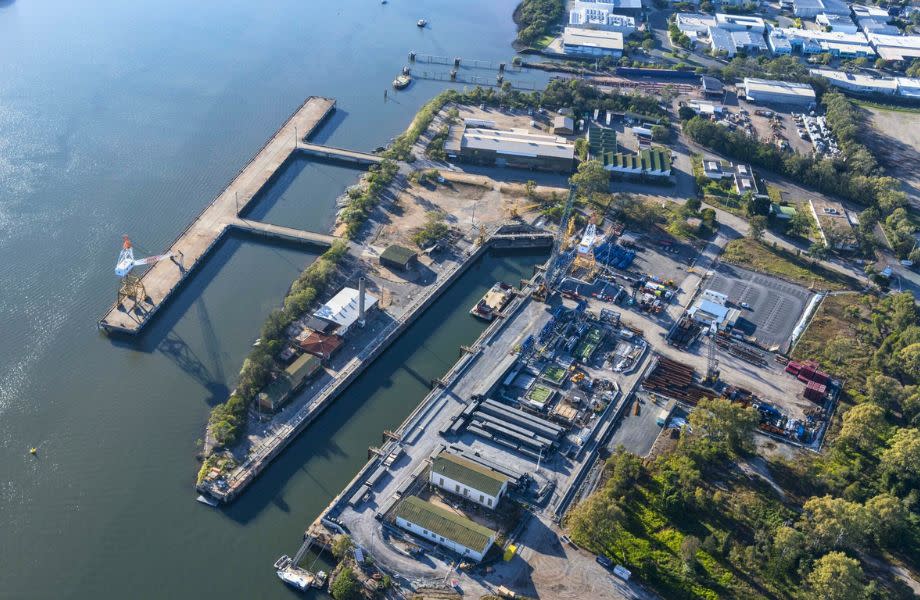 Weld Australia backs Cairncross Dockyard project
