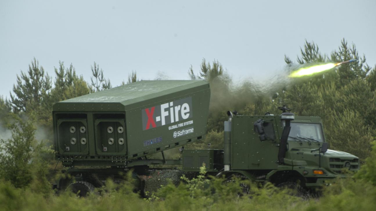 Thales completes first firings with X-Fire launcher