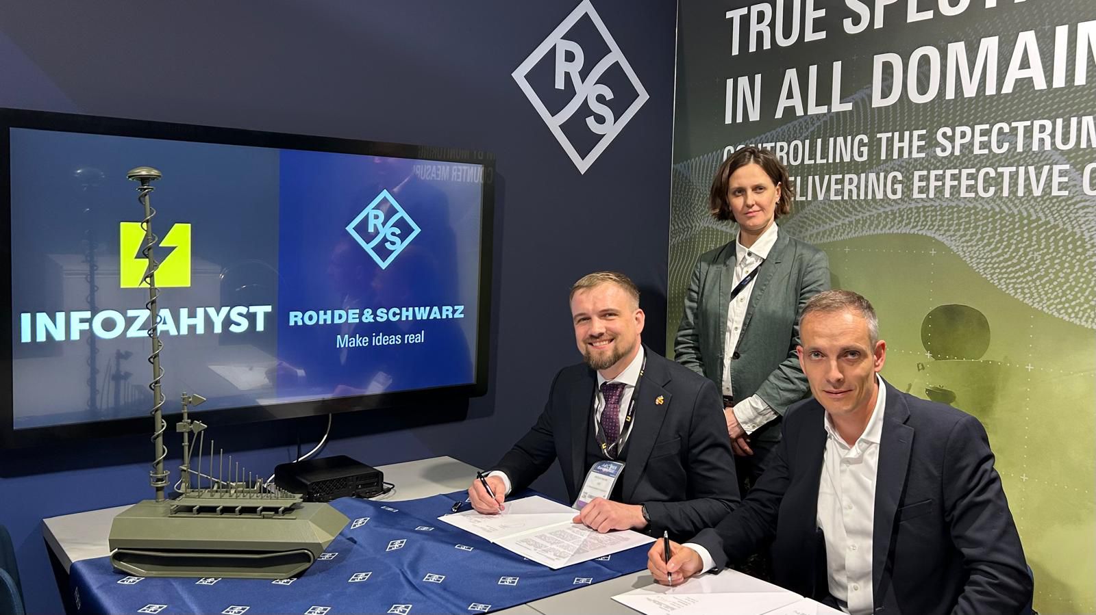 Rohde & Schwarz partners with INFOZAHYST on EW tech