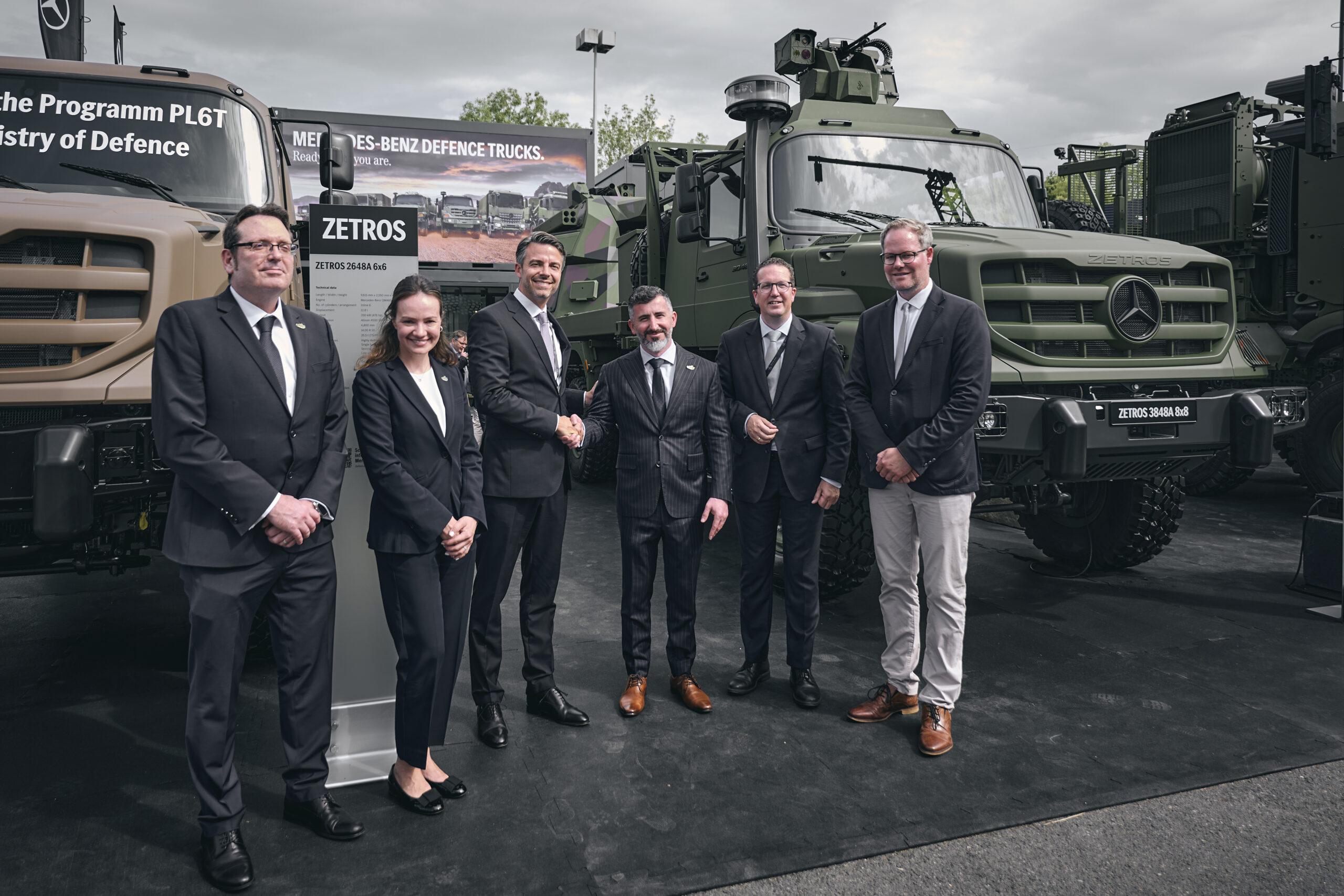 Daimler Truck signs strategic deals for defence vehicles