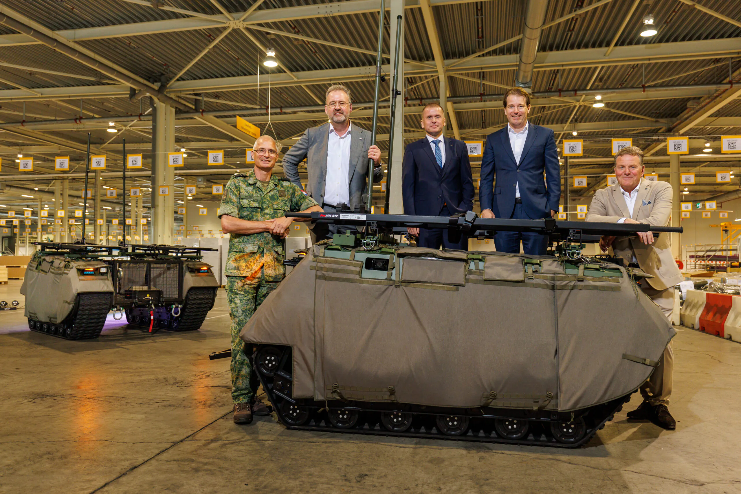 Milrem Robotics, VDL Defentec hand over first UGVs for Ukraine