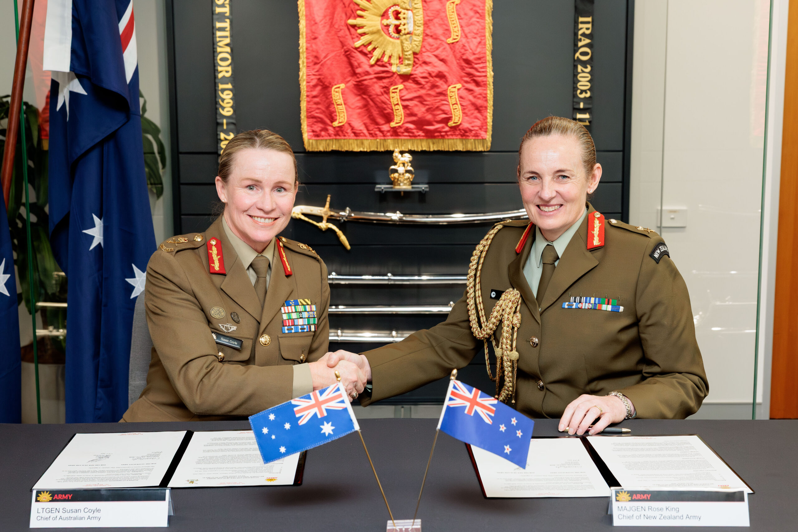 Australian and New Zealand Armies renew Plan ANZAC