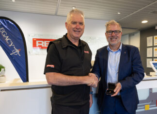 REDARC Defence & Space partners with Legacy to support veterans’ families REDARC Legacy SA Partnership Anthony Kittel Dan Demaria