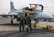 Saab’s Gripen F completes its first flight 8a96bb9985cfc7aa org