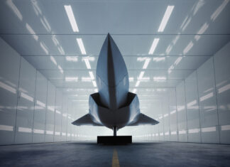 Saab showcases full-scale uncrewed aircraft concept Saab uncrewed
