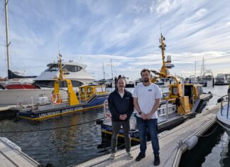 EGS Australia christens optionally crewed Fremantle 02 Freemantle 02