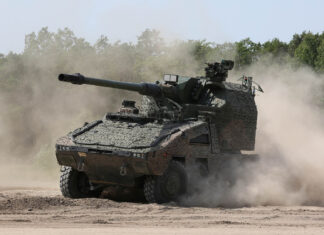 Rheinmetall delivers weapon system for British RCH 155 wheeled howitzer RCH155