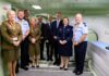 Saab Australia delivers deployable hospitals Saab and Defence personnel at Saab's Deployable Health Capability Support Centre