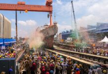 ‘Shruti’ marks GRSE’s next milestone in indigenous warship building Shruti