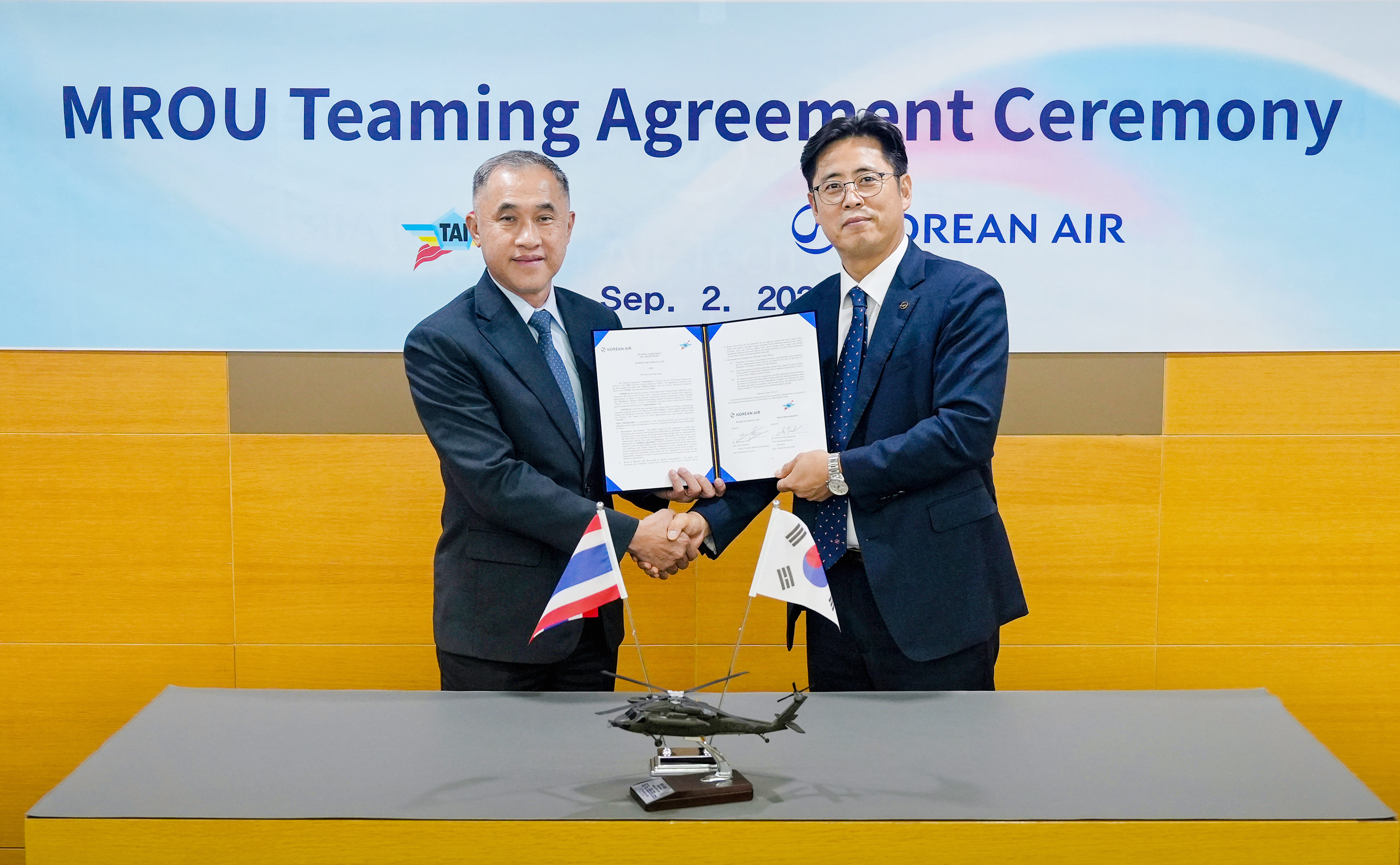 Korean Air partners with Thai Aviation Industries for military MRO