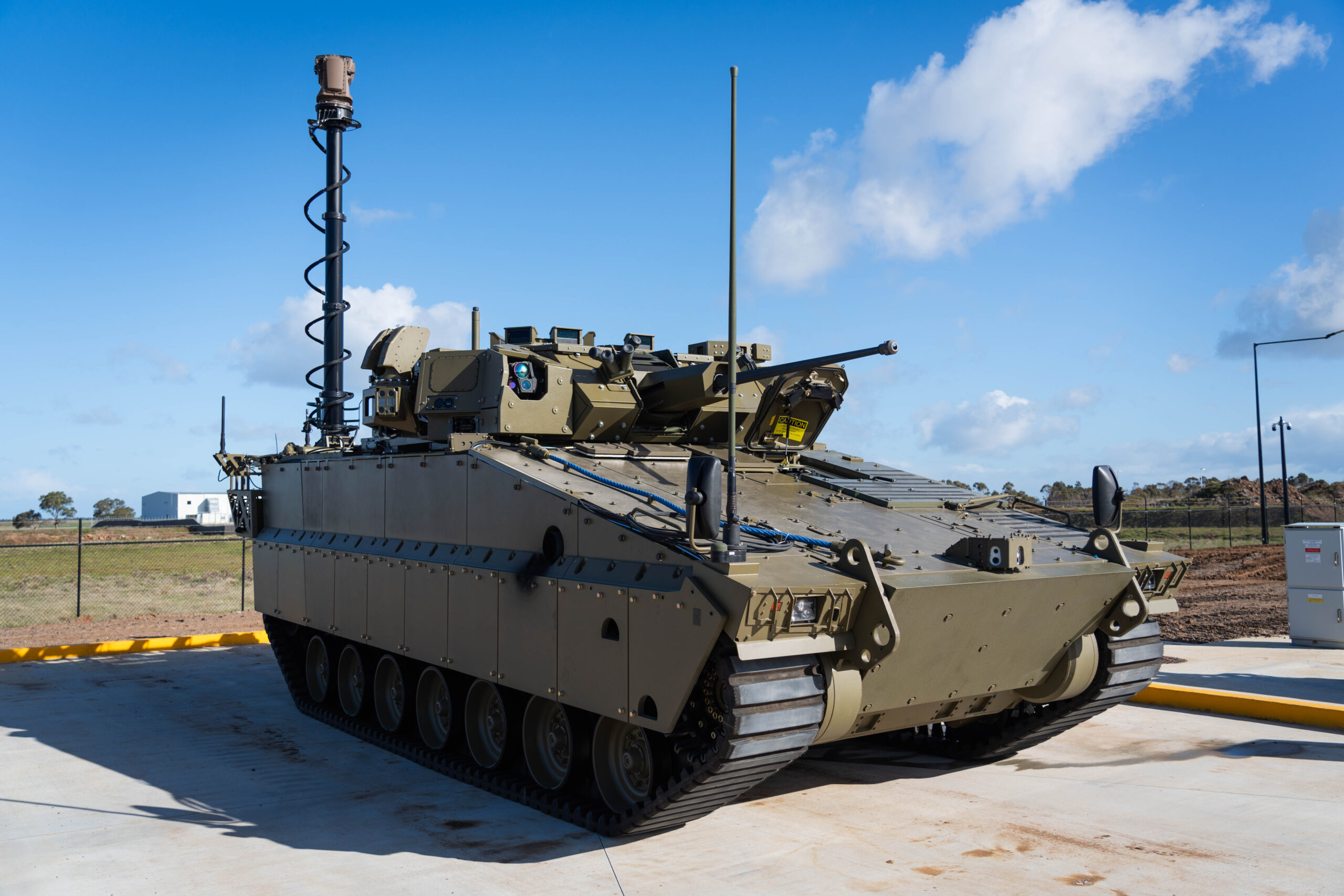 Visionary Machines and Hanwha Defence Australia advance counter-drone capability Redback IFV